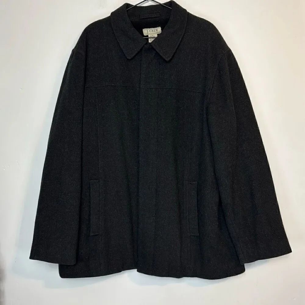 J. Crew Vintage Men's Wool Blend Zip Up Jacket XL